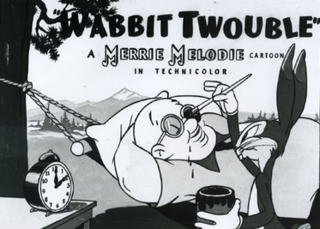 <i>Wabbit Twouble</i> 1941 Bugs Bunny cartoon directed by Bob Clampett