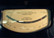 Electrostatic voltmeter Electrostatic voltmeter Rawson Electrical 6KV.jpg