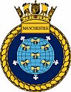 HMS Manchester badge