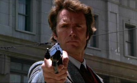 Clint Eastwood as Harry Callahan in Dirty Harry