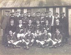 The Kiveton Park team which won the 1914 Portland Challenge Cup KivetonPark1914.jpg