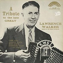 Lawrence Walker's tribute CD cover