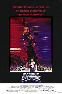 <i>Maximum Overdrive</i> 1986 film by Stephen King