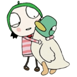 Sarah and Duck image