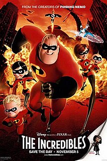 <i>The Incredibles</i> 2004 film by Brad Bird