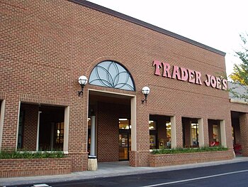 An example of a Trader Joe's storefront.