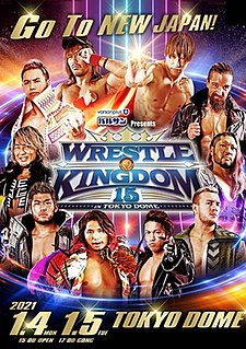 Wrestle Kingdom 15 2021 professional wrestling event