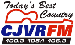 CJVR FM100.3-105.1-106.3 logo.png