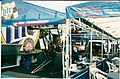 Picture of Larry Dixon's car in the pits during the 2001 Southern Nationals.