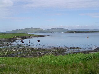 Luing one of the Slate Islands, Firth of Lorn, in the west of Argyll in Scotland