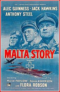 <i>Malta Story</i> 1953 film by Brian Desmond Hurst
