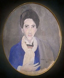 Marie Laurencin, Portrait de Jean Cocteau, 1921 Marie Laurencin, 1921, Portrait de Jean Cocteau.jpg