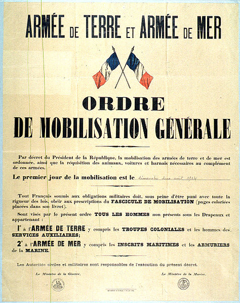 File:Mobilisation order france 2 august 1914.JPG
