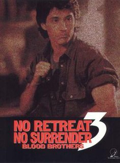 <i>No Retreat, No Surrender 3: Blood Brothers</i> 1990 film directed by Lucas Lowe