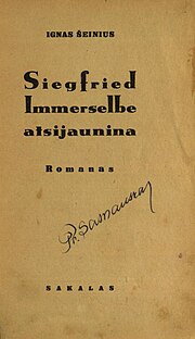Thumbnail for Siegfried Immerselbe atsijaunina