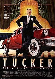 <i>Tucker: The Man and His Dream</i> 1988 film by Francis Ford Coppola