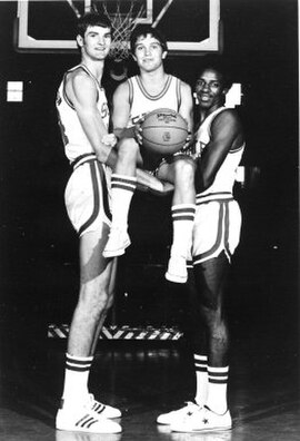 Tom Burleson, Monte Towe, and David Thompson were key members of NC State's 1974 national championship team.