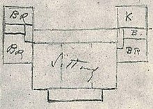 Floor plan as sketched by Roosevelt FDR Top Cottage sketch.jpg