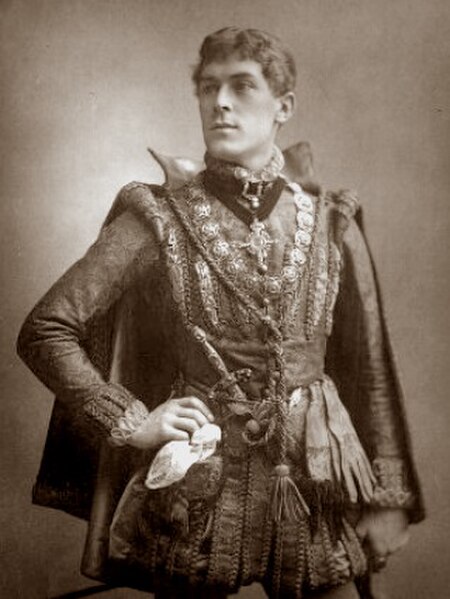 As Bassanio in The Merchant of Venice, 1885