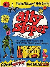 Gifford's Ally Sloper #1, his 1976 attempt to find a modern audience for the character he argued was the world's first in comics