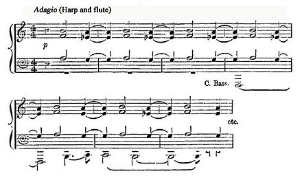 The opening of "Saturn", the fifth movement of The Planets