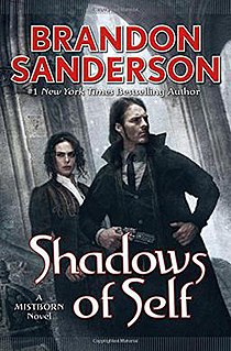 <i>Mistborn: Shadows of Self</i> 2015 fantasy novel by Brandon Sanderson