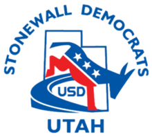 Stonewall Democrats Utah logo Utah Stonewall Democrats logo.png