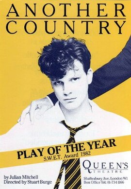 Poster for the 1983 production starring Colin Firth