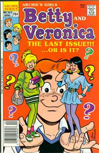 Archie's Girls Betty and Veronica #347 (April 1987)