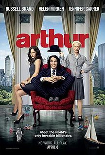 <i>Arthur</i> (2011 film) 2011 romantic comedy film directed by Jason Winer