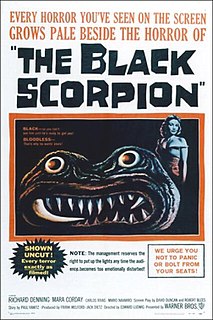 <i>The Black Scorpion</i> (film) 1957 film