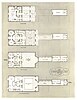 Floor plans of the Cosmopolitan Club, New York City, drawn by T.H. Ellett, architect.