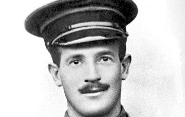 Keith Heritage, the first AIF volunteer for WWI