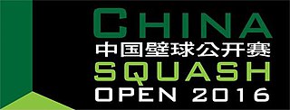 China Squash Open annual squash tournament of the men and women in Shanghai, China