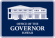 Logo des Büros des Gouverneurs von Hawaii.png