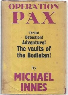 <i>Operation Pax</i> 1940 novel