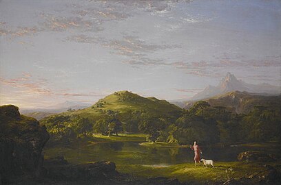The Good Shepherd (1848) by Thomas Cole