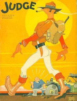 Vernon Grant's cover for Judge (March 19, 1932)