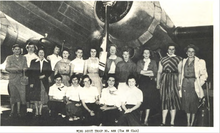 The San Diego Chapter 99s & Wing Scout Troop #489 in 1951 at the Del Mar, CA Airport Wing Scout Troop 489.png