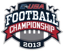 2013 Konferensi USA Kejuaraan Sepak bola Logo.jpg