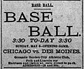 Chicago Maroons first at West Side Park II 1888 05 06.jpg