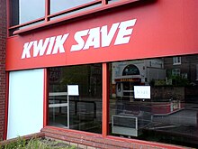 Closed branch of Kwik Save in Warrington, 13 July 2007. Kwiksaveclosed.JPG