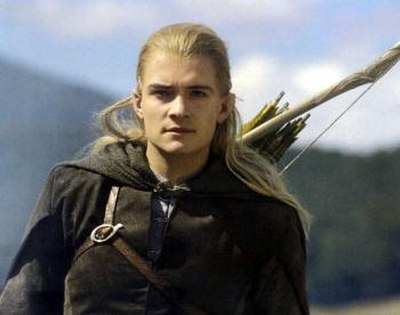 Orlando Bloom as Legolas in Peter Jackson's The Lord of the Rings: The Two Towers