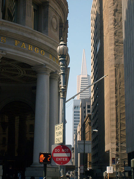 Montgomery Street in San Francisco's financial district