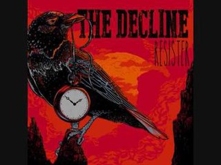 <i>Resister</i> (album) 2015 studio album by The Decline