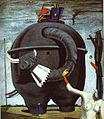 The Elephant Celebes; by Max Ernst; 1921; oil on canvas; 125.4 × 107.9 cm; Tate Modern (London)
