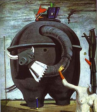 <i>The Elephant Celebes</i> Painting by Max Ernst