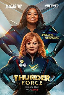 <i>Thunder Force</i> (film) American superhero comedy film