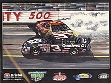 The 2000 goracing.com 500 program cover.
