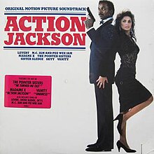 Action Jackson.jpeg дыбыстық трегінің альбомының мұқабасы